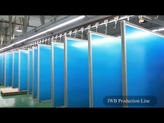 82-120 pulgadas de infrarrojos Interactivo Tabla Blanca 1855x1280mm Para el Negocio Educativo