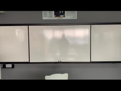Tablero interactivo de 75/86 pulgadas con tableros corredizos para el aula escolar