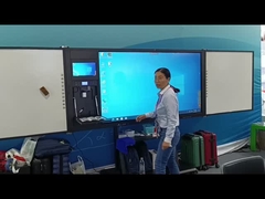 Todos en uno tablero interactivo con panel de grado AG tableros laterales grabables con resolución Ultra HD