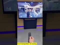 Cámara de vídeo de cámara web 4K para tableros inteligentes