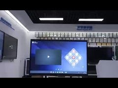 Pantalla táctil interactiva para oficina de educación y publicidad