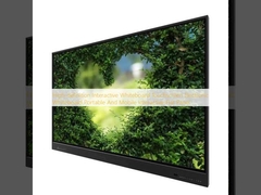 Tabla interactiva de alta definición pantalla táctil tabla electrónica portátil y móvil panel plano interactivo