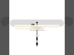 Proyector láser DLP de color blanco ID REC.709 Estilo DLP de saturación de color para imágenes claras y vibrantes