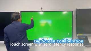 Tablero inteligente interactivo con pantalla táctil 4K de 86 pulgadas