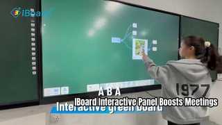 Panel plano interactivo IBoard para reuniones