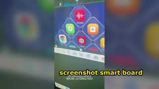 pizarra inteligente con captura de pantalla