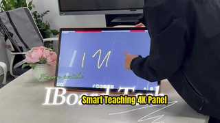 Panel interactivo IBoard Tablero de enseñanza inteligente 4K