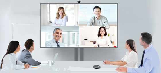 65" pantalla plana interactiva elegante 20 puntos del tacto 50000 horas de curso de la vida con todos en una PC