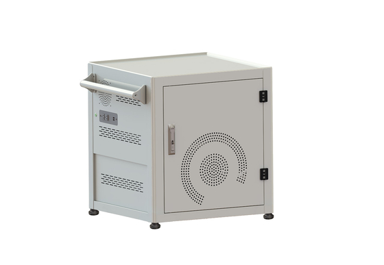 Gabinete de carga de carga de carga de IPad del almacenamiento de la cámara acorazada del carro de punto dos de la carretilla inalámbrica pública de la cerradura