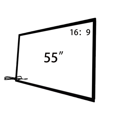 55" marco multi infrarrojo de la pantalla táctil del IR del marco de la capa de la conversión del tacto del USB para el quiosco del monitor