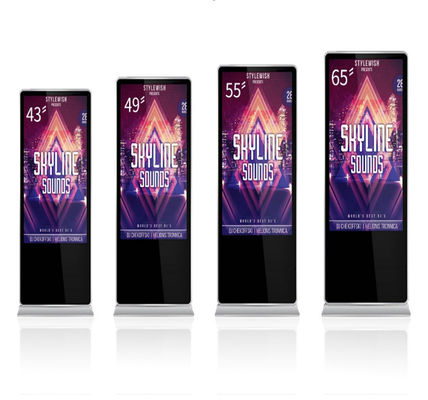 Exhibición del quiosco del LED, pantalla interactiva de los puntos del tacto del CE 10 de la máquina de publicidad de la señalización de Digitaces