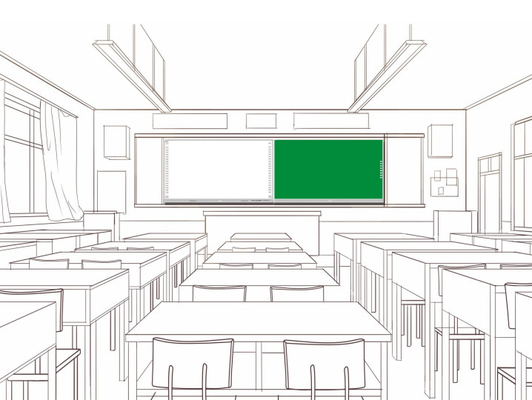 iBoard 75" 86" pizarra nana elegante inteligente LED Android 9,0 de la interconexión para la sala de clase de la escuela