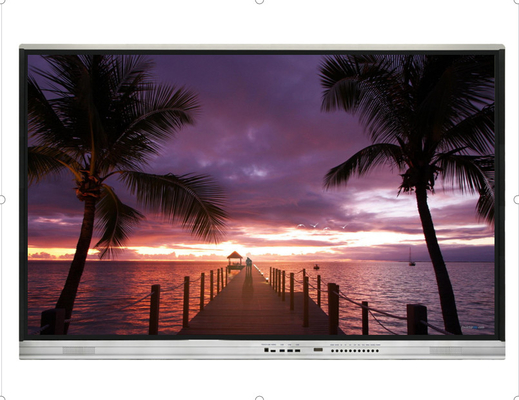 La pantalla plana interactiva grande de los monitores LCD 4K de la pantalla táctil de 86 pulgadas Smart Board