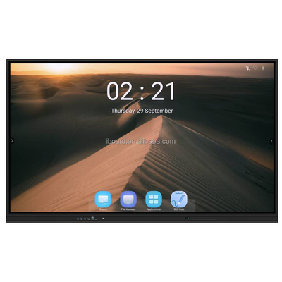 Multi Touch Android 13 iBoard Interactivo Tablero Blanco Win Panel táctil pantalla Smart Monitor para la enseñanza de la educación