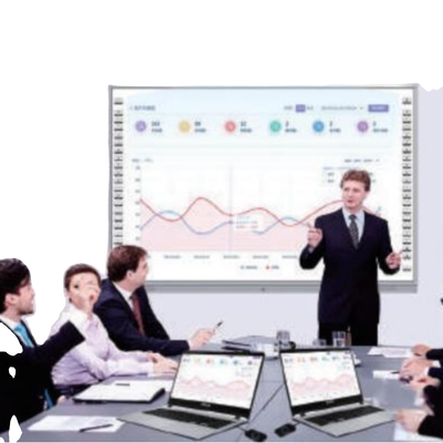 Tabla blanca digital de 10 puntos de infrarrojos Dedo multi toque Interactivo Electrónico Tabla blanca inteligente para escuelas