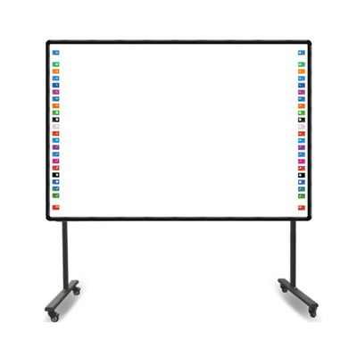 Tabla blanca digital de 10 puntos de infrarrojos Dedo multi toque Interactivo Electrónico Tabla blanca inteligente para escuelas