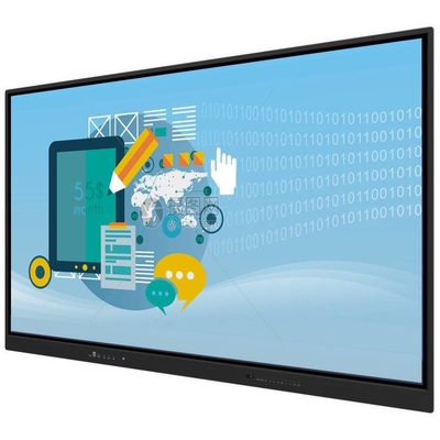 Monitor de pantalla táctil interactivo de 86 pulgadas Android 13 4+32G 50 puntos táctiles Pantalla de luz de fondo para la oficina escolar