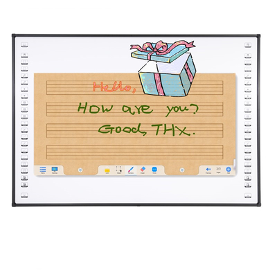 63 pulgadas Interactivo Whiteboard Infrarrojo Touch Smart Board Para la formación / enseñanza