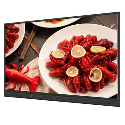 Tabla inteligente LCD Android 13 55 65 75 86 98 pulgadas 40 puntos táctiles Tabla blanca TV Monitor de pantalla USB TYPE-C Display para niños