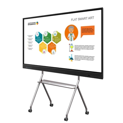 65 75 86 98 pulgadas Tabla blanca interactiva Android sistema dual Smart TV pantalla de tablero para niños maestros