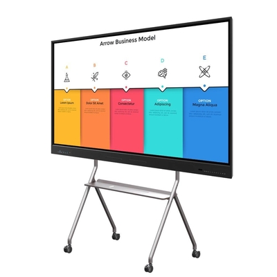 16:9 Relación visual Interactivo Panel plano Display Panel táctil