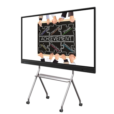55 65 75 pulgadas IR Interactivo de pizarra Finger Multi Touch Smart LCD Display Superposición marco táctil para la educación de conferencias