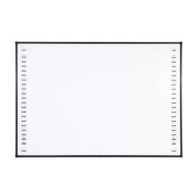 Tabla de proyector interactivo de tamaño personalizado de 82 a 120 pulgadas con toque de dedos Smart Board PC Tabla blanca conectada USB