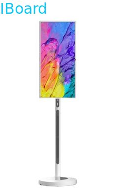 Quiosco portátil de pantalla táctil de 32 pulgadas con pantalla interactiva de 10 puntos