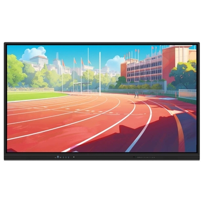 Monitor de pantalla táctil interactivo Tableros digitales baratos y elegantes Tablero interactivo para escuelas Monitores de pared multimedia