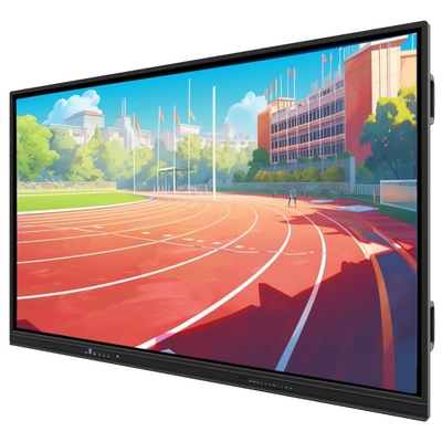 Monitor de pantalla táctil interactivo Tableros digitales baratos y elegantes Tablero interactivo para escuelas Monitores de pared multimedia