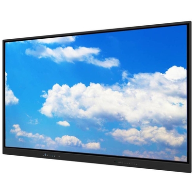 Monitoreo de pantalla táctil interactivo de 75 pulgadas con OPS Mobile está disponible para la opción
