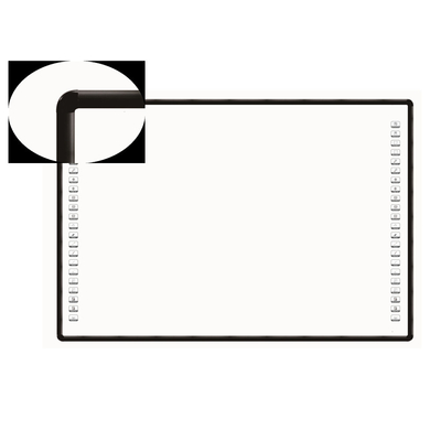 Tabla de proyección interactiva 4K 82 85 102 Pulgadas Barra lateral 10 puntos táctiles USB PC Pluma Dedo de escritura Tabla blanca para escuelas
