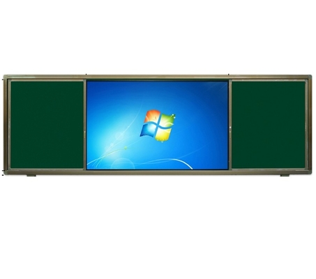 86 pulgadas de panel interactivo plano con tablero blanco deslizante