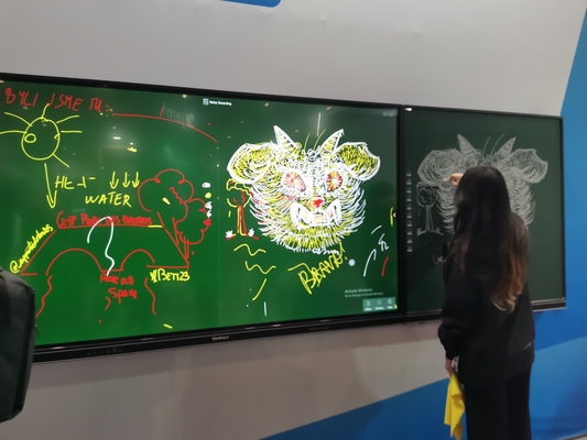 Tableros táctiles de gran tamaño TODO en una pizarra interactiva Smart Recording para la escuela