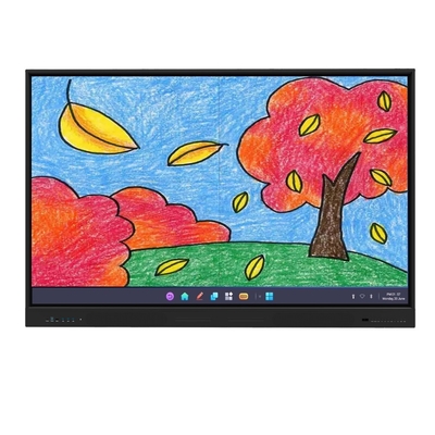 Tabla inteligente LCD de 75 pulgadas para soluciones táctiles interactivas en la conferencia de la oficina escolar