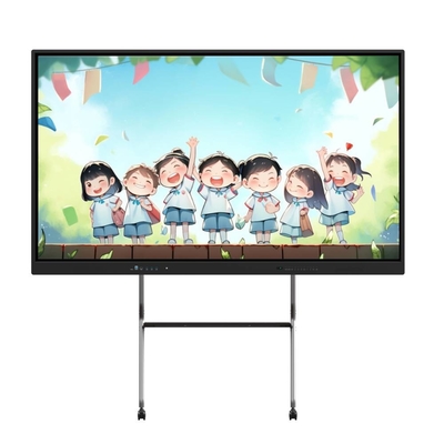 65 75 86 98 pulgadas de pantalla grande infrarroja interactiva de bolígrafo de bolígrafo de 40 puntos táctiles pantalla de retroiluminación con tipo-c