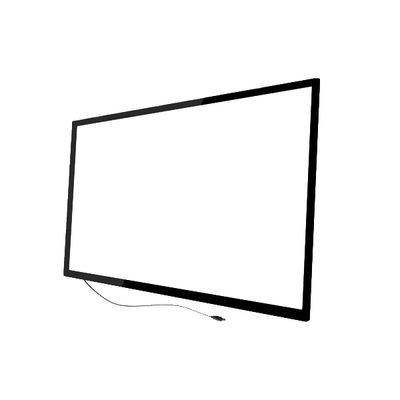 Dedo del bolígrafo 10 puntos de toque infrarrojos Marco de toque con interfaz USB para monitor táctil Tablero blanco TV Video Pared