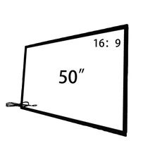 10 puntos de toque Interfaz USB Panel táctil marco para pantalla de pantalla de TV de pared de vídeo