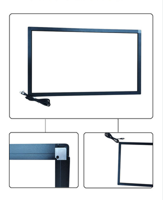 Cuadro táctil de infrarrojos Cuadro táctil de educación Kit táctil de negocios 32767*32767 Para pantalla táctil de pared de video Tabla blanca
