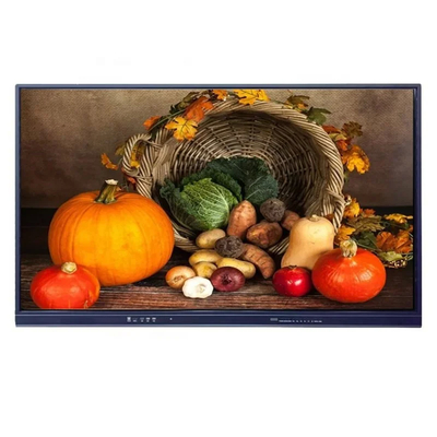 Smart Interactive Whiteboard 4K HD Touch Screen Vidrio templado Reconocimiento de gestos para enseñar a los niños de la escuela