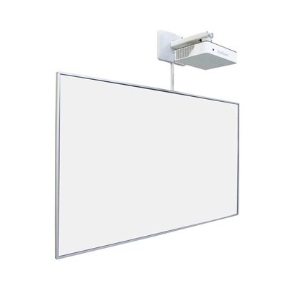 Iboard Todo en un PC Android Energía Interactiva Proyector de pantalla táctil Tabla blanca para presentaciones interactivas