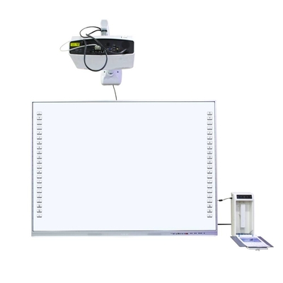 Iboard Todo en un PC Android Energía Interactiva Proyector de pantalla táctil Tabla blanca para presentaciones interactivas