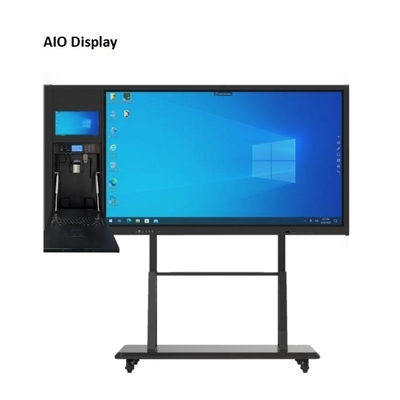 iBoard multimedia inteligente todo en un pc android pantalla de panel interactivo de pizarra con escáner de cámara incorporado