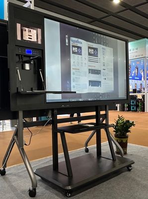 75' Android Multi Finger Pen Touch 4K UHD LED TV Tabla negra Google Smart TV PC cámara escáner de micrófono incorporado