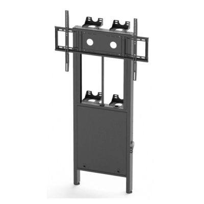 Altura ajustable Interactivo Panel plano Estante para piso/pared Montaje de televisores inteligentes con monitores táctiles