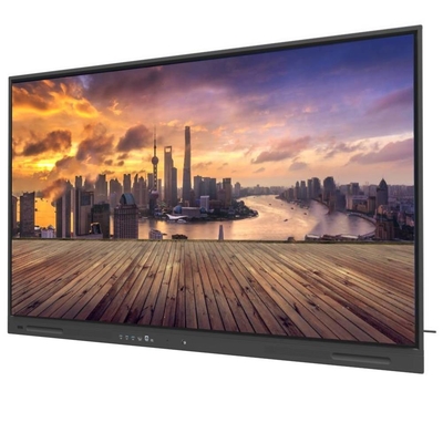 65 75 86 pulgadas 20 Touch Android Interactivo Panel plano con 4000: 1 Contraste 6ms con WiFi Hotspot Salidas HDMI / VGA / USB