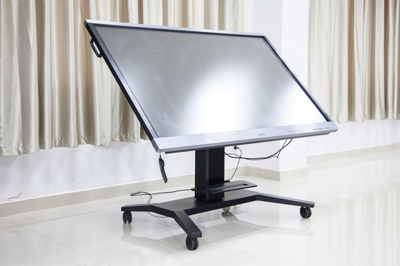 Tablero blanco interactivo con inclinación y altura ajustable para tableros de tamaño 55-86 pulgadas