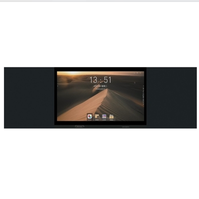 Tabla negra inteligente 75-98 pulgadas Smart TV monitores tabla blanca panel plano con HDMI y USB para el aprendizaje universitario