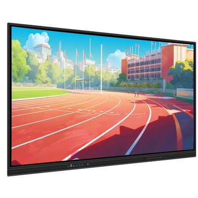 iboard 55 pulgadas pantalla plana interactiva LCD de pantalla táctil de la serie TE-QS con puerto USB HDMI para educación