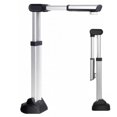 Profesional de venta caliente escáner de documentos plegable HD cámara presentador de audio montaje de pared visualizar digital